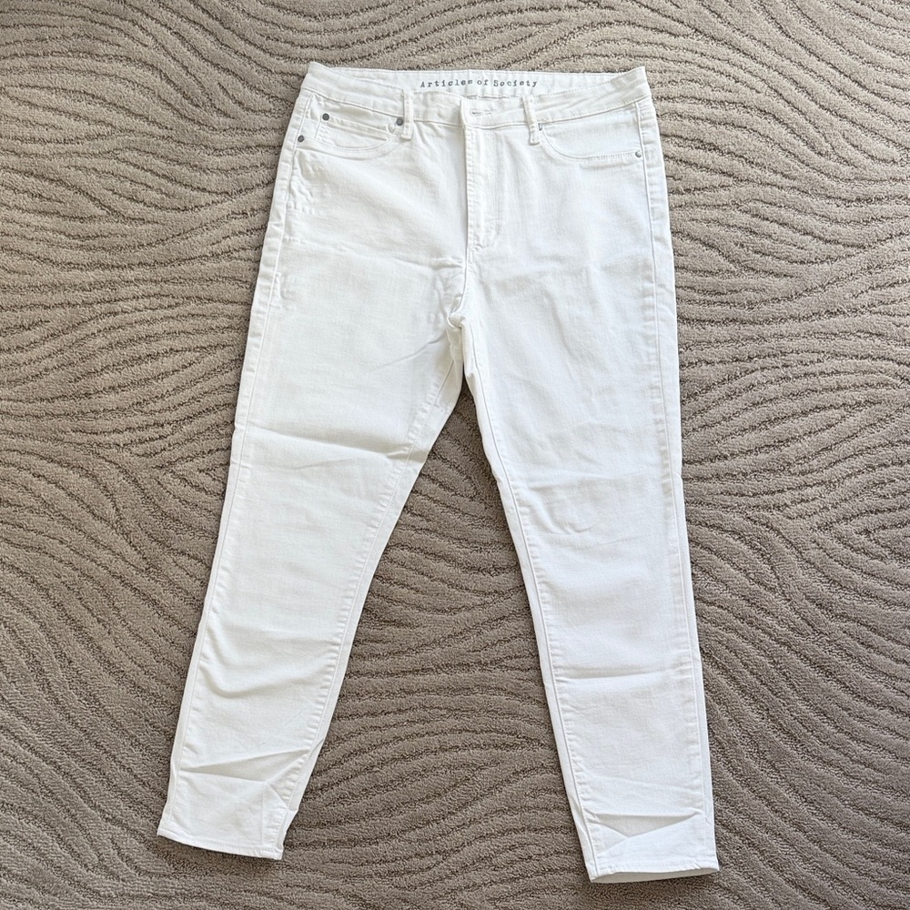 Articles Of Society White Skinny Jeans